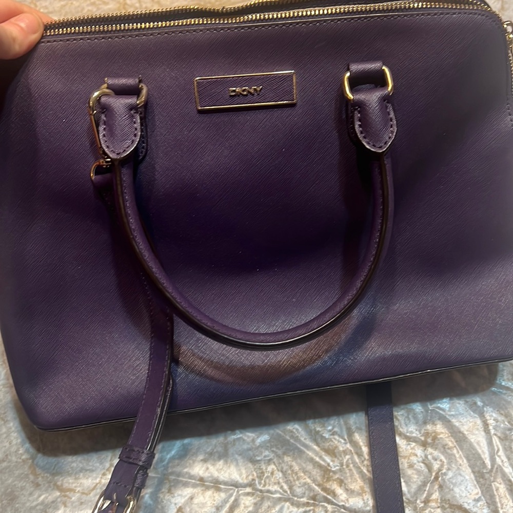 Plum purple DKNY bag